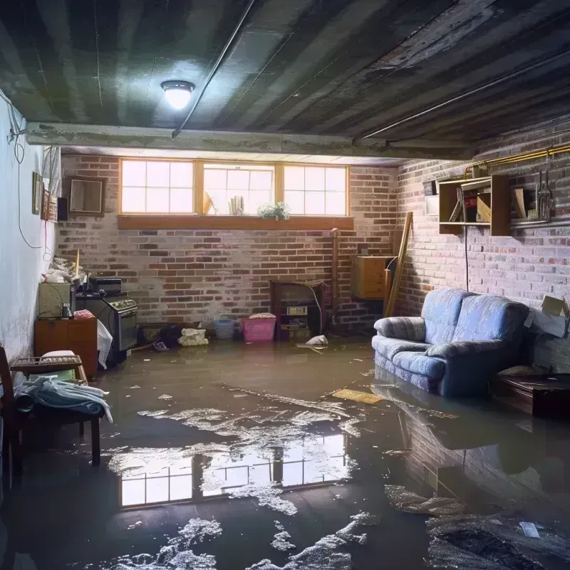 Flooded Basement Cleanup in Redkey, IN